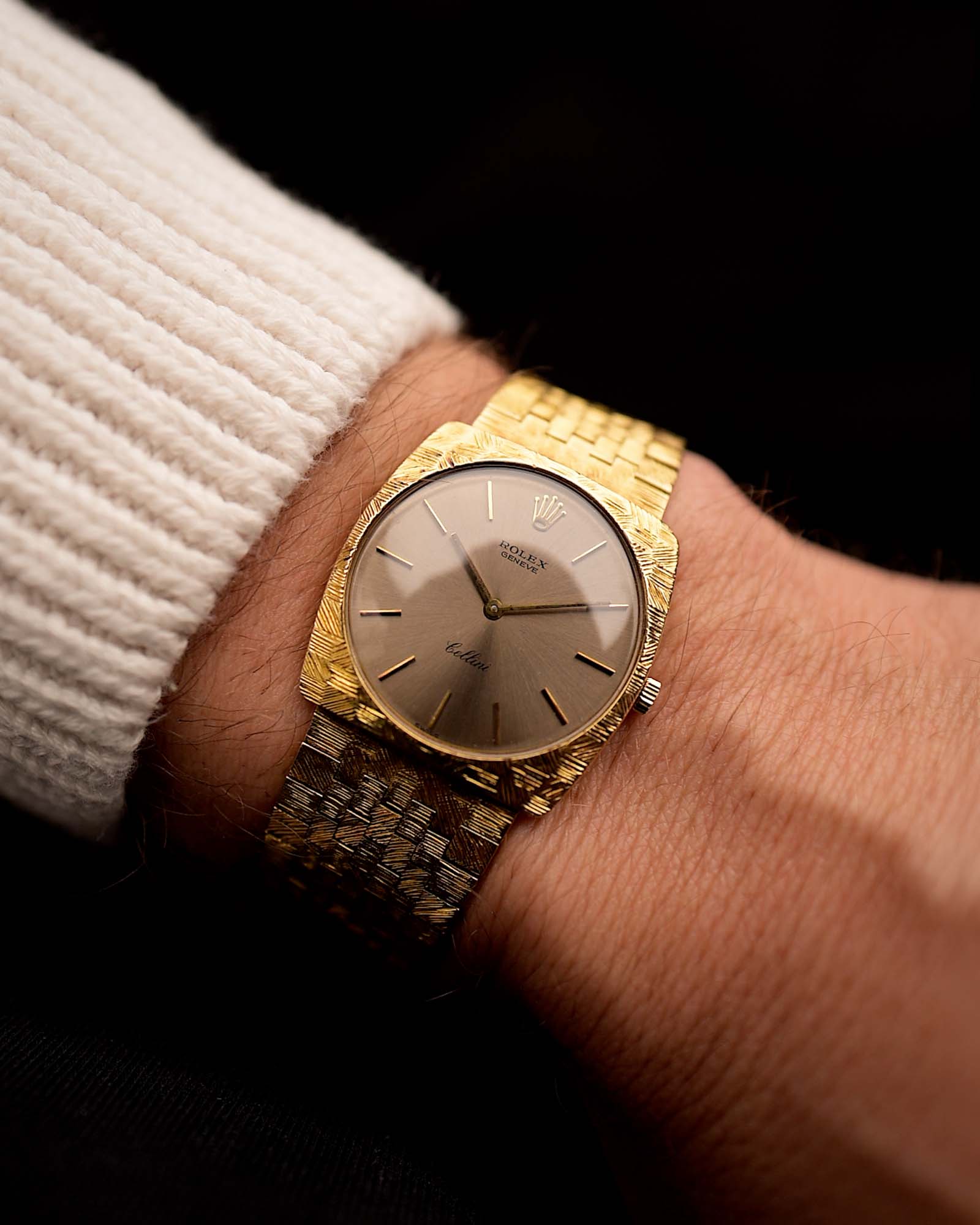 Rolex Cellini 3634 Square Grey 1964 – GOLDAMMER