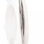 Closeup Photo of a Rolex Cellini 3805 Square 18k from 1970. 31.5mm in 18k White Gold with Manual Wind Movement, Original Silver Sunburst Dial and White Gold Bracelet.