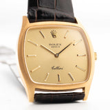 Rolex Cellini 3805 Tonneau, Baujahr 1976