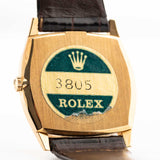 Rolex Cellini 3805 Tonneau, Baujahr 1976