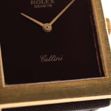 Rolex Cellini 4014 Burgundy 1972