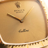 Rolex Cellini 4084 Square 18k 1978