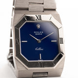 Rolex Cellini 4350 Octagon Blue 1983