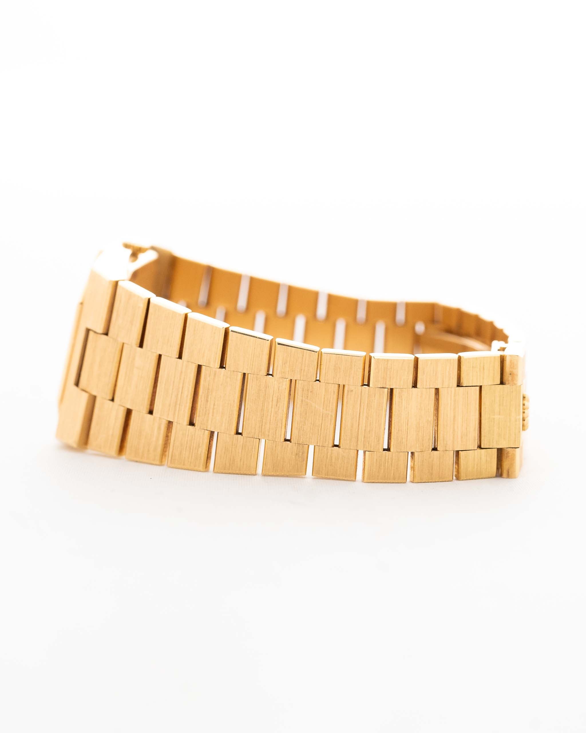 Vintage Rolex Cellini 4350 Octagon Wood 1981 18k Rolex President Bracelet