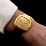 Rolex Cellini 18k Square 1976