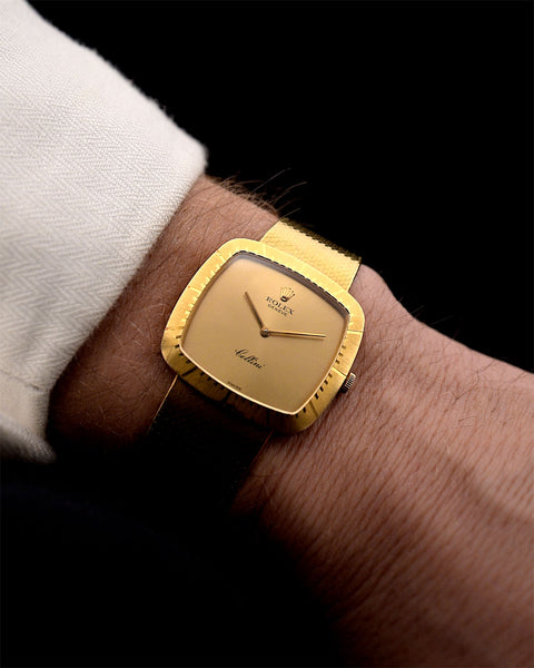 Rolex Cellini 18k Square 1976 – GOLDAMMER Rolex Cellini 18k Square 1976 – GOLDAMMER