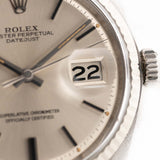 Rolex Datejust 1601 Silver Pie Pan 1973