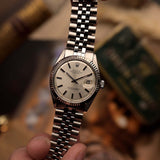 Rolex Datejust Pie Pan 1601 Silver 1973