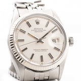 Rolex Datejust Pie Pan 1601 Silver 1973