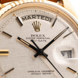 Rolex Day Date 1803 Linen 1973
