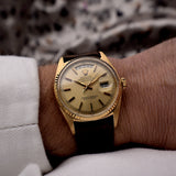 Rolex Day Date Pie Pan 18k 1975