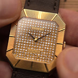 Rolex Geneve 4150 Two Tone Pavé Diamond 1981