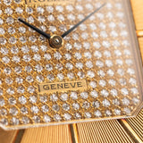Rolex Geneve 4150 Two Tone Pavé Diamond 1981
