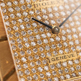Rolex Geneve 4150 Two Tone Pavé Diamond 1981