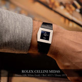 Rolex Cellini 4017 Midas Blue 1973