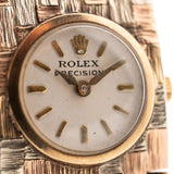 Rolex Precision 9011 Cocktail 9k Trinity 1960s