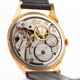 Universal Geneve 10406 Art Deco 18k Rose 1946