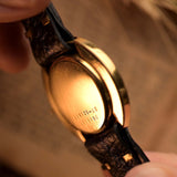 Universal Geneve 106525 Disco Volante 18k Black 1950s