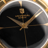 Universal Geneve 106525 Disco Volante 18k Black 1950s