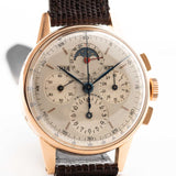 Universal Geneve 12253 Tricompax 18k Rose 1940s
