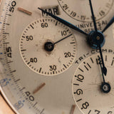 Universal Geneve 12253 Tricompax 18k Rose 1940s