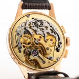 Universal Geneve 12253 Tricompax 18k Rose 1940s