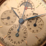 Universal Geneve 12253 Tricompax 18k Rose 1940s