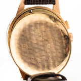 Universal Geneve 12253 Tricompax 18k Rose 1940s