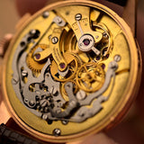 Universal Geneve 12253 Tricompax 18k Rose 1940s