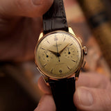 Universal Geneve 124103 Uni Compax 18k Rose 1950