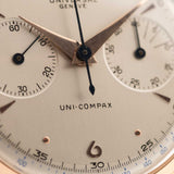 Universal Geneve 124103 Uni Compax 18k Rosa 1951