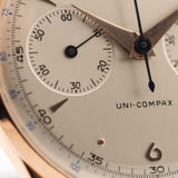 Universal Geneve 124103 Uni Compax 18k Rosa 1951