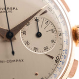 Universal Geneve 124103 Uni Compax 18k Rosa 1951