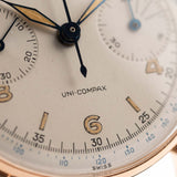 Universal Geneve 12439 Uni Compax Rosé 1940s