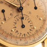 Universal Geneve 12540 Aero Compax 18k 1940s