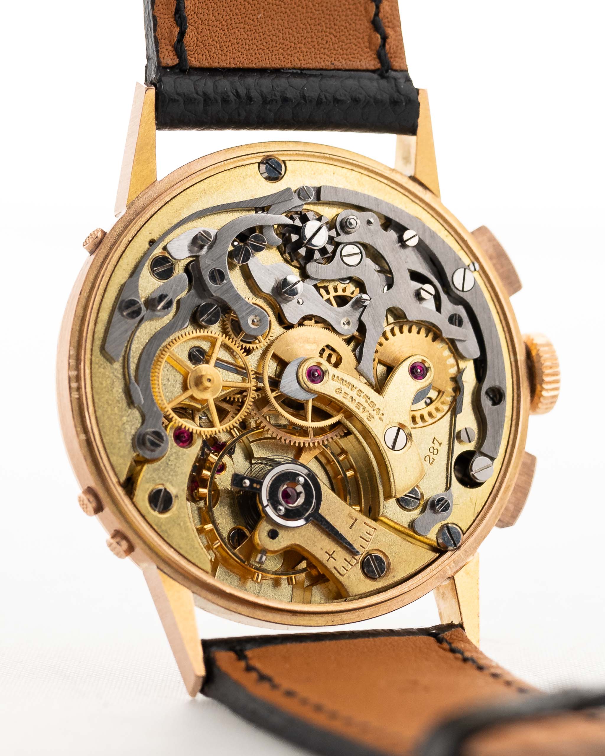 Universal Genève Tri Compax 12551 Rosé 1940s – GOLDAMMER