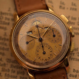 Universal Genève 12554 Tri Compax 18 Karat, 1940er Jahre