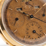 Universal Genève 12554 Tri Compax 18 Karat, 1940er Jahre