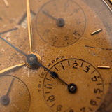 Universal Genève 12554 Tri Compax 18 Karat, 1940er Jahre