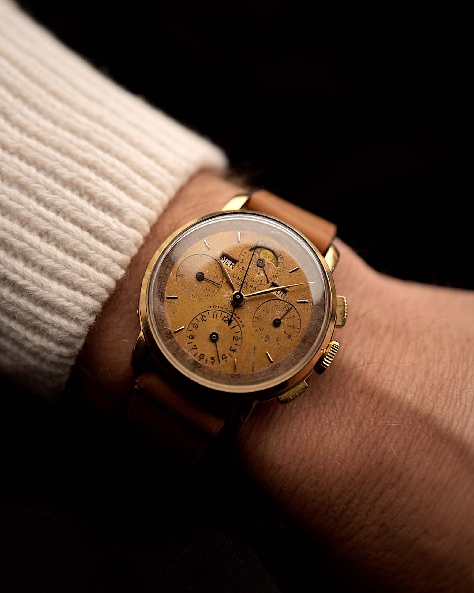 Omega Honeycomb 18k Jumbo 1950 – GOLDAMMER