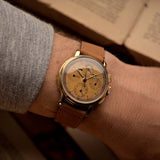 Universal Genève 12554 Tri Compax 18 Karat, 1940er Jahre