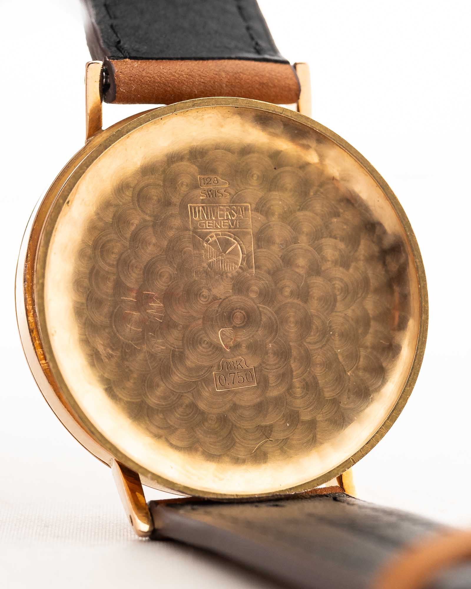 Universal Geneve 12557 Compax Vintage Watch 18k Rose Gold – GOLDAMMER