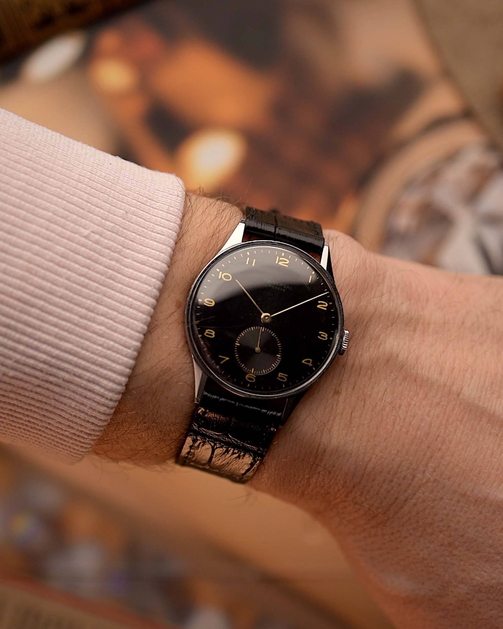 Universal Geneve 21246 Gilt Sub Second | 1941 Vintage Watch