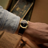 Universal Geneve Polerouter 104503 Date 18k Black 1960s