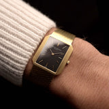 Vacheron Constantin 7457 Rectangular 18k Black 1970s