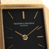 Vacheron Constantin 7457 Rectangular 18k Black 1970s