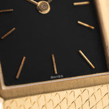 Vacheron Constantin 7457 Rectangular 18k Black 1970s