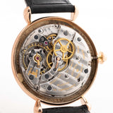 Vacheron Constantin 18k Rose Teardrop Railroad 1940s