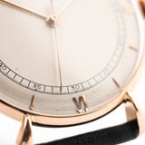 Vacheron Constantin 18k Rose Teardrop Railroad 1940s