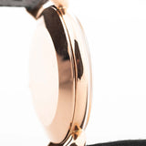 Vacheron Constantin 18k Rose Teardrop Railroad 1940s